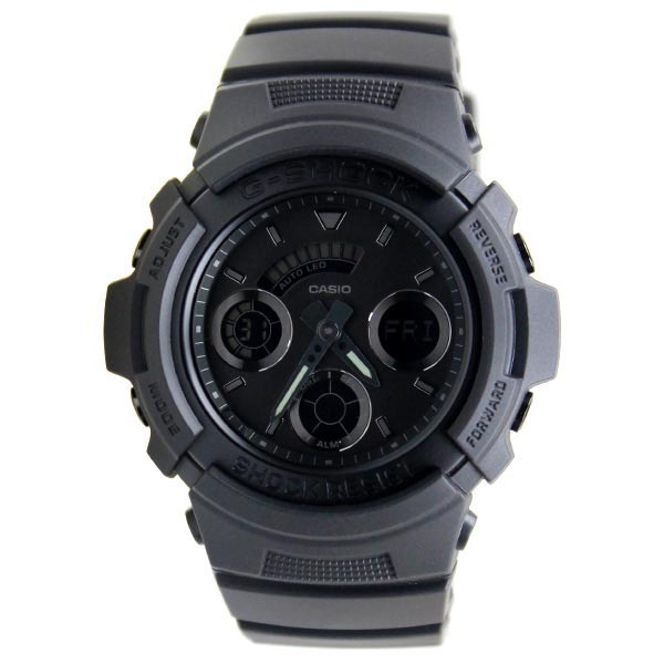 Casio G-Shock AW-591BB-1A Analog Digital Men Watch Black ozdigitalwatch.com.au