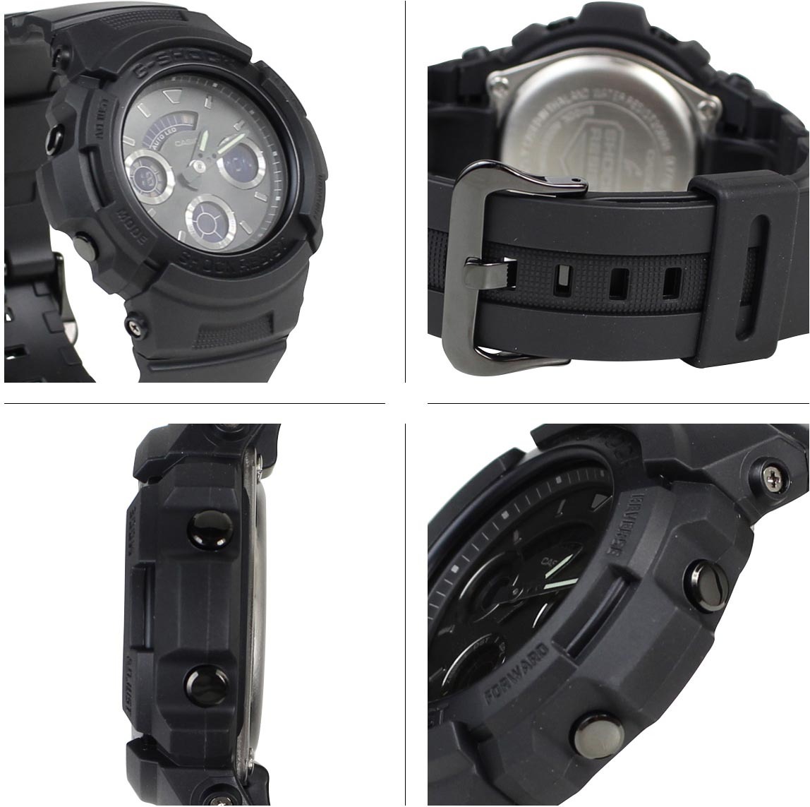 Casio G-Shock AW-591BB-1A Analog Digital Men Watch Black ozdigitalwatch.com.au