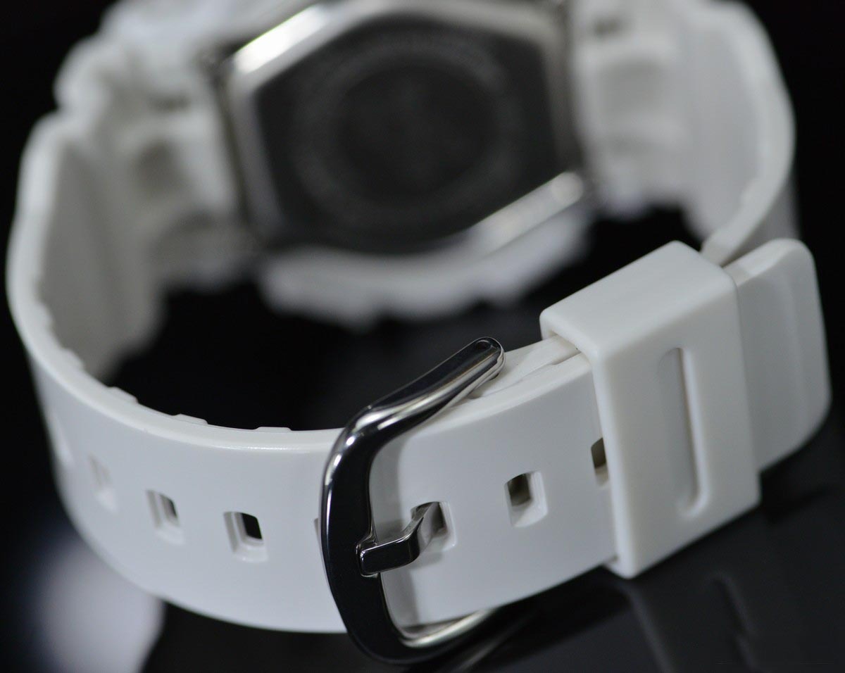 Casio Baby-G BA-110X-7A1 Analog Digital Watch (White, Rose Gold) - ozDigitalWatch.com.au