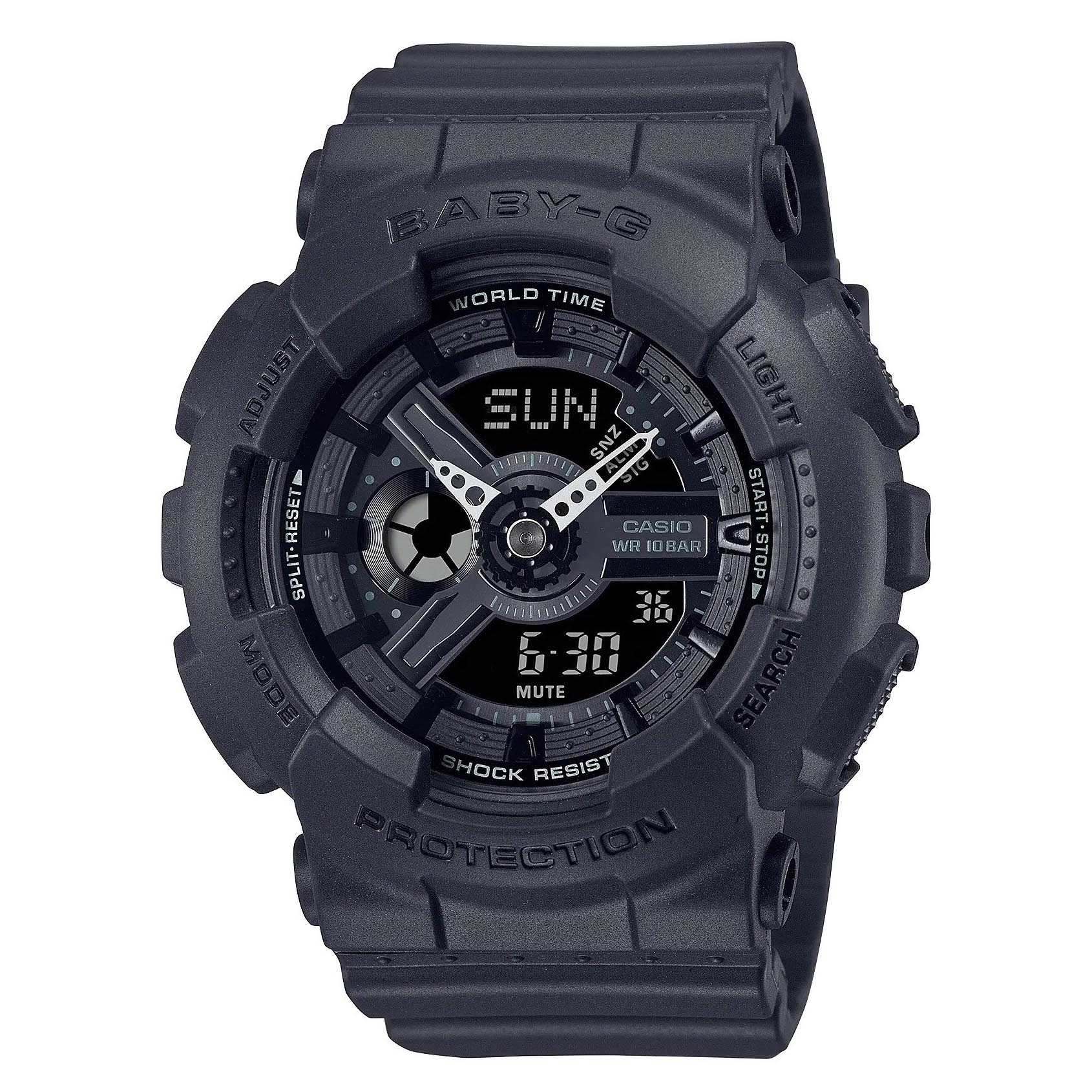 Casio Baby-G BA-110XBC-1A Black Analog Digital Women's Watch 