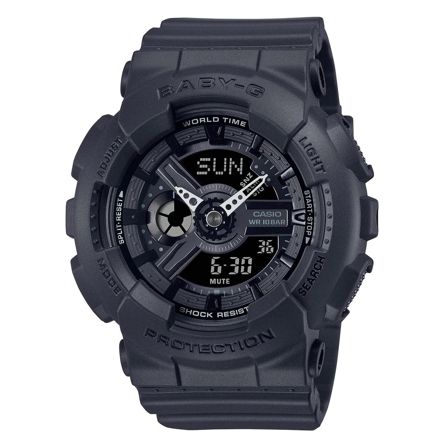 Casio Baby-G BA-110XBC-1A Analog Digital Watch Black (BA-110BC-1A upgrade) ozdigitalwatch.com.au