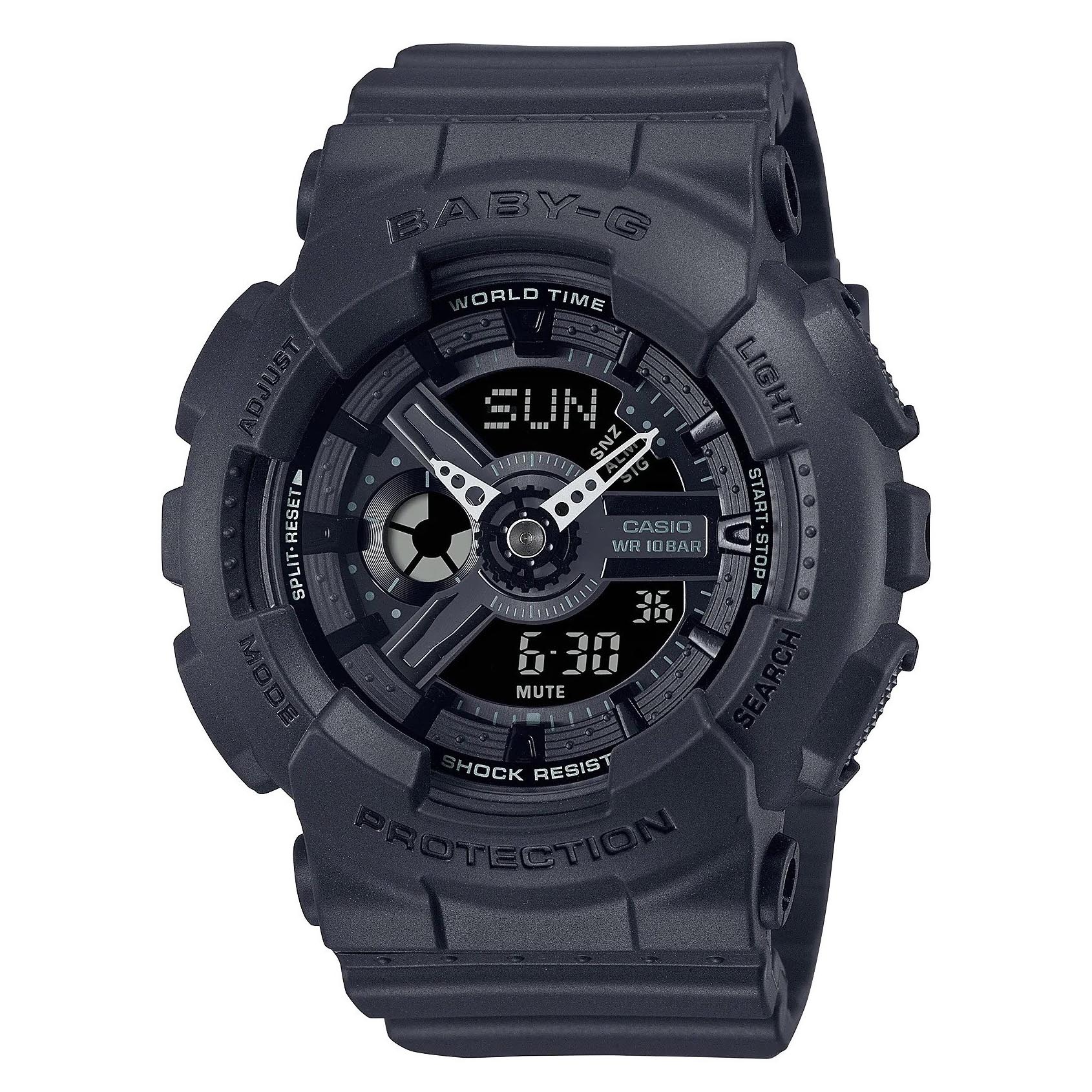 Casio Baby-G BA-110XBC-1A Analog Digital Watch Black (BA-110BC-1A upgrade) ozdigitalwatch.com.au