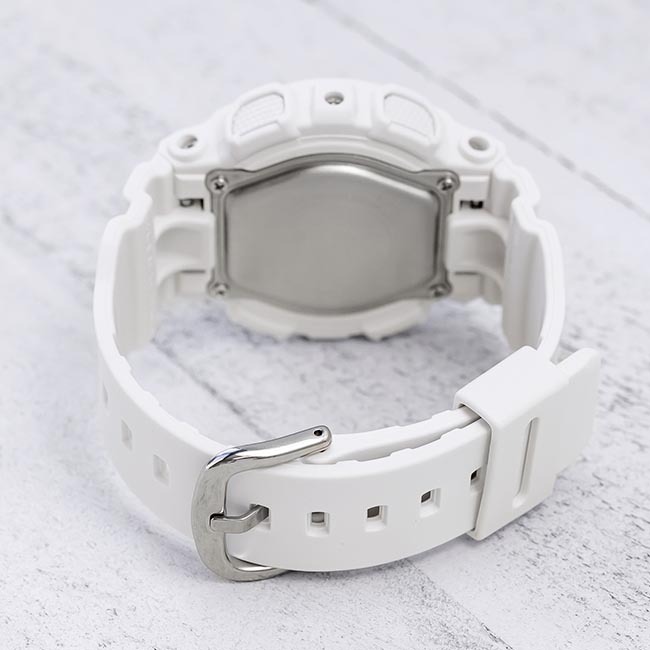 Casio Baby-G BA-130-7A1 Analog Digital Watch White Rose Gold, Metallic Hues ozdigitalwatch.com.au