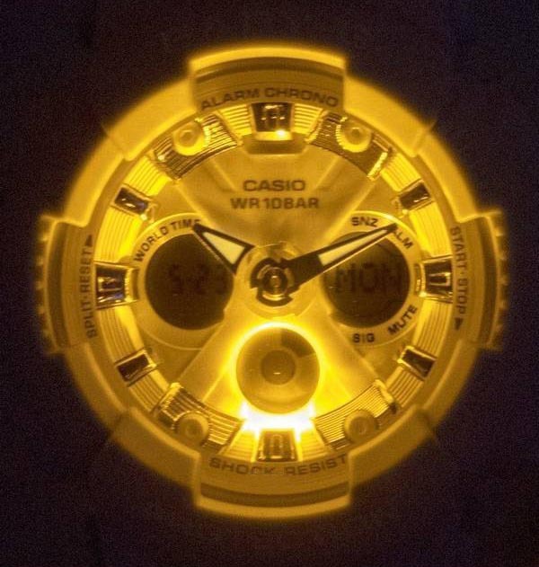 Casio Baby-G BA-130WP-4A Analog Digital Watch (Pink Icy Pastel) BA130WP-4A