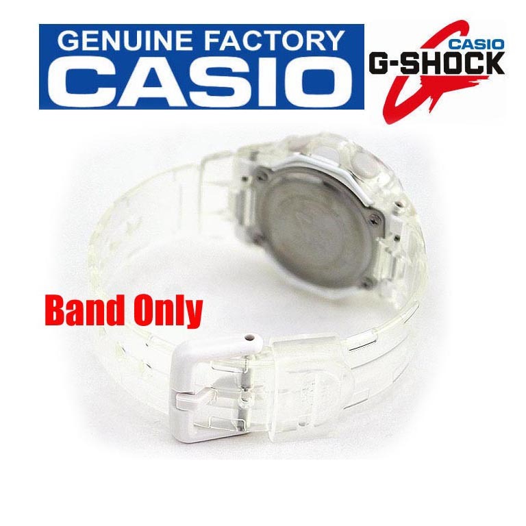 Casio Baby-G BG-169G-7B Genuine Replacement Band (Part No: 10148911) (Clear) BG169G