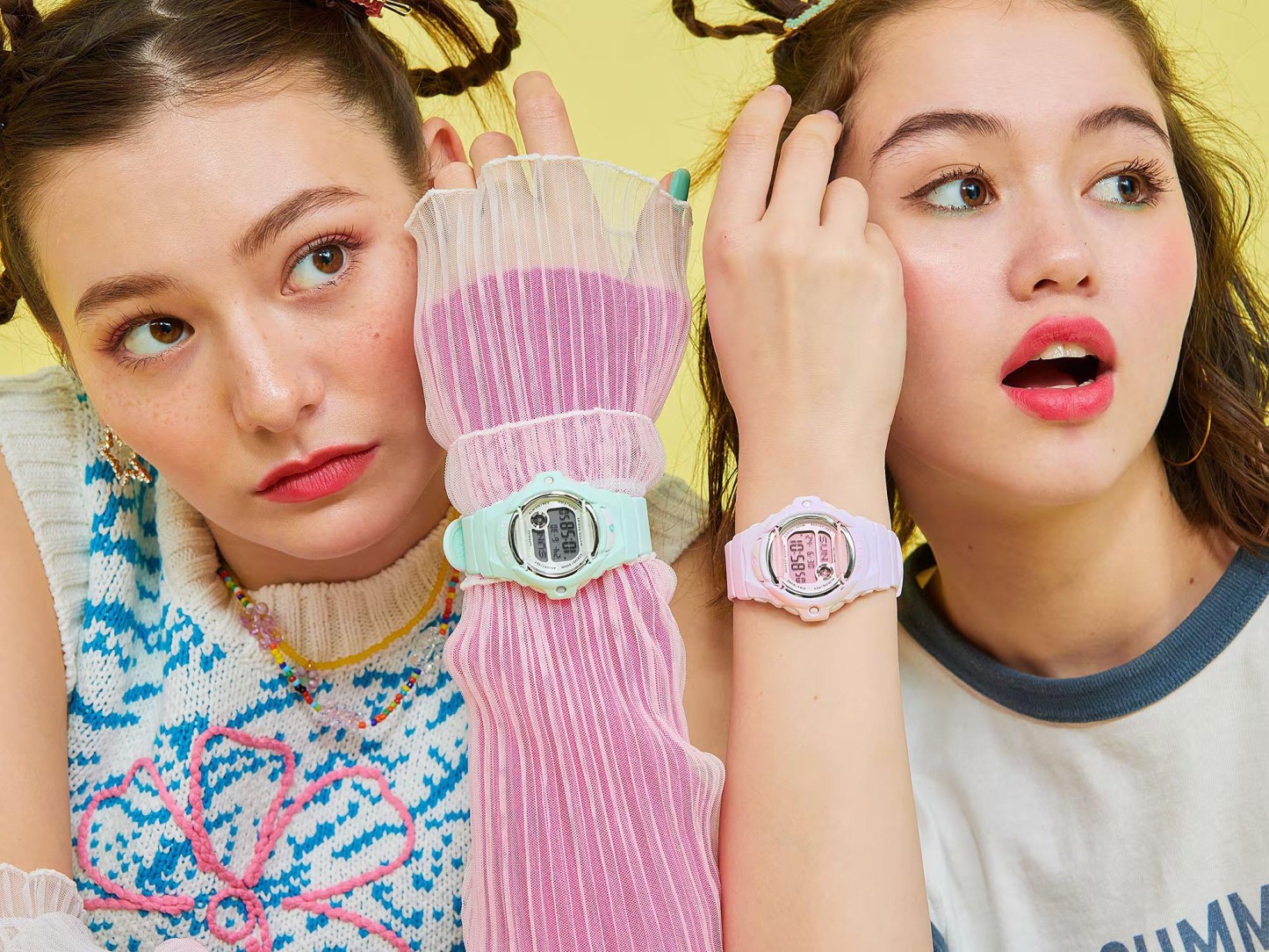 Casio Baby-G BG-169U-4B Digital 200m Ladies / Kids Watch Pastel Pink ozdigitalwatch.com.au
