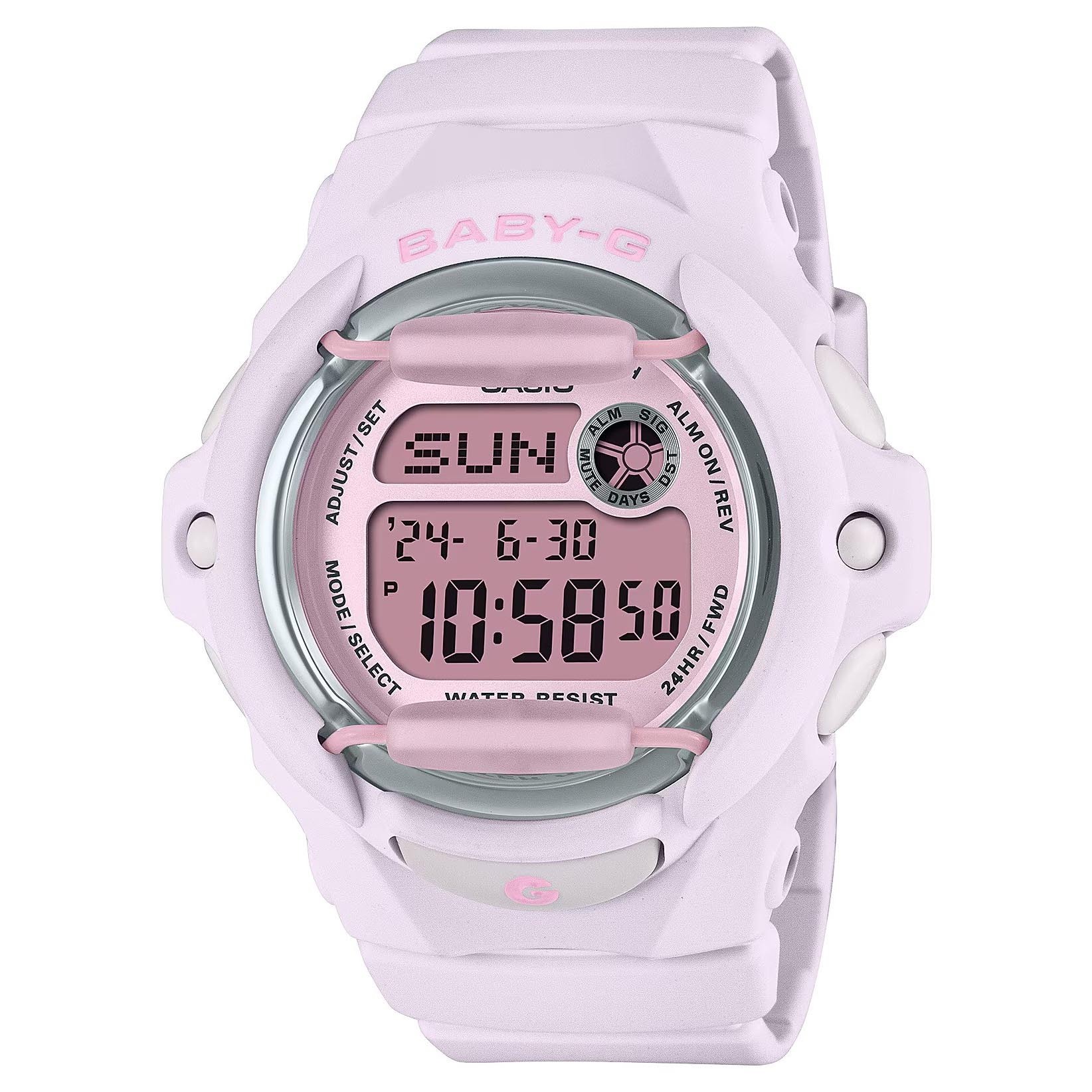 Casio Baby-G BG-169U-4B Digital 200m Ladies / Kids Watch Pastel Pink ozdigitalwatch.com.au