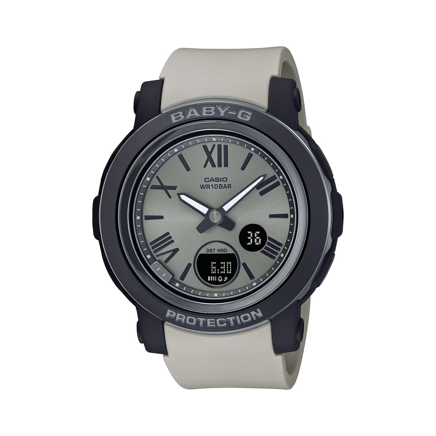 Casio Baby-G BGA-290-8A Analog Digital Watch (Grey x Black) BGA290-8A