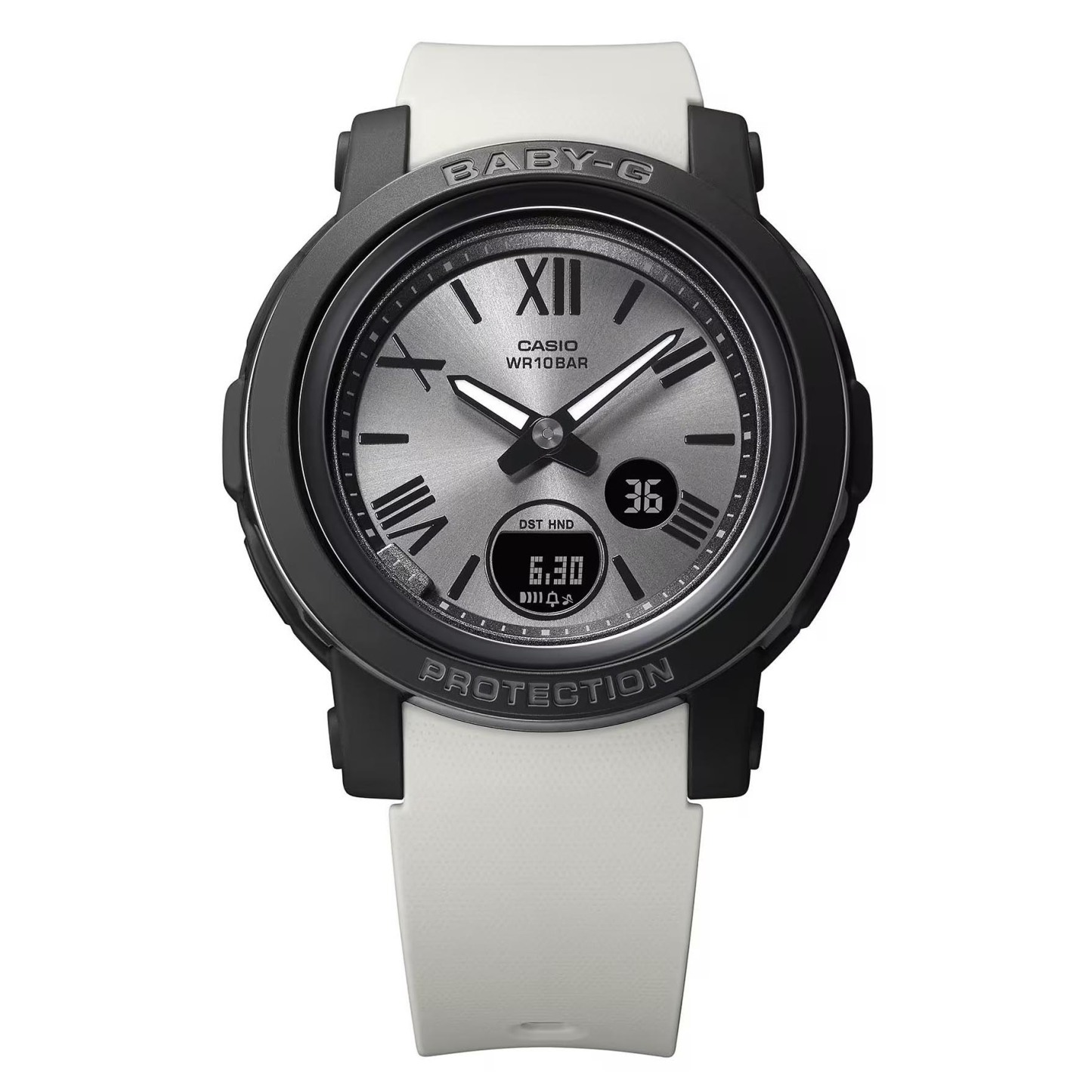 Casio Baby-G BGA-290-8A Analog Digital Women Watch Grey ozDigitalWatch.com.au