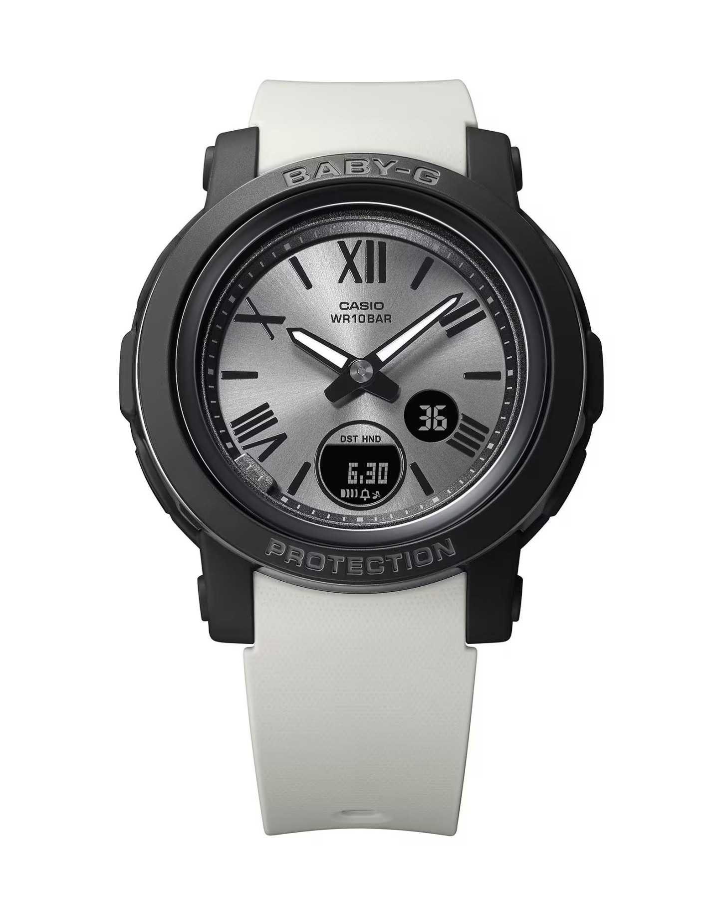 Casio Baby-G BGA-290-8A Analog Digital Watch (Grey x Black) BGA290-8A