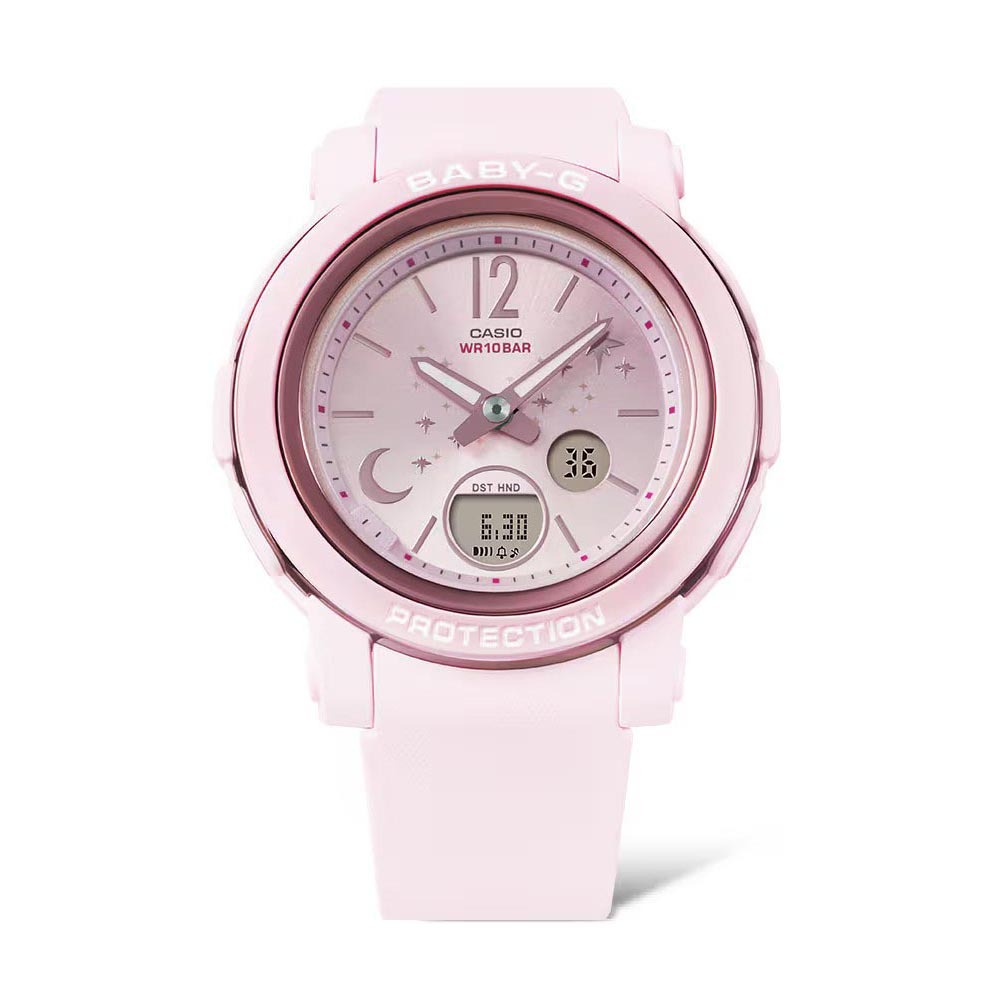 Casio Baby-G BGA-290DS-4A Analog Digital Women Watch Pink ozDigitalWatch.com.au