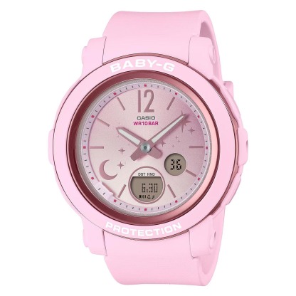 Casio Baby-G BGA-290DS-4A Analog Digital Women Watch Pink ozDigitalWatch.com.au
