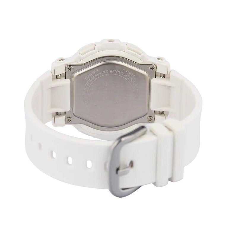 Casio Baby-G BGA-290DS-7A Analog Digital Twinkle Star Women Watch White x Gold ozDigitalWatch.com.au