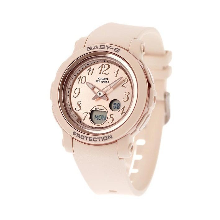 Casio Baby-G BGA-290SA-4A Analog Digital Women's Watch (Pink Beige x Pink Gold) BGA290SA-4A