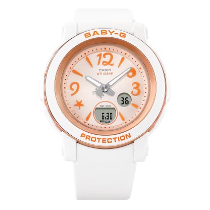 Casio Baby-G BGA-290US-4A Analog Digital Women's Watch (White x Rose Gold) BGA290US-4A