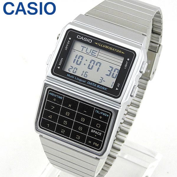 Casio Databank DBC-611-1 Digital Calculator Alarm Dual Time Men Watch ozDigitalWatch