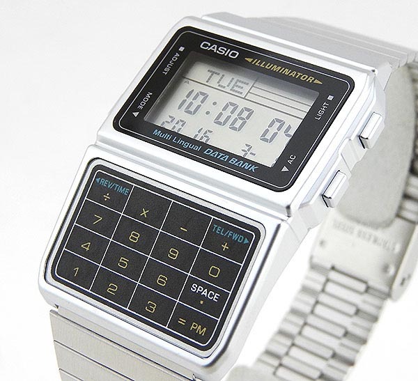 Casio Databank DBC-611-1 Digital Calculator Alarm Dual Time Men Watch ozDigitalWatch