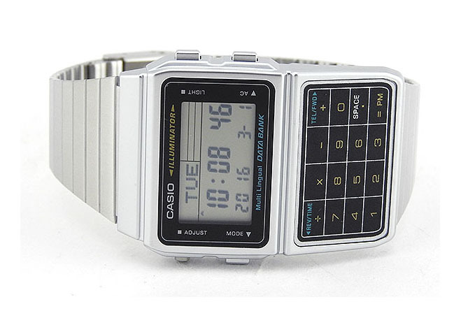 Casio Databank DBC-611-1 Digital Calculator Alarm Dual Time Men Watch ozDigitalWatch