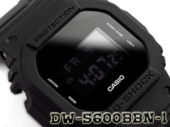 Casio G-Shock DW-5600BBN-1 Digital Men Watch Military Black CORDURA Nato Band ozdigitalwatch.com.au