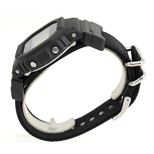 Casio G-Shock DW-5600BBN-1 Digital Men Watch Military Black CORDURA Nato Band ozdigitalwatch.com.au