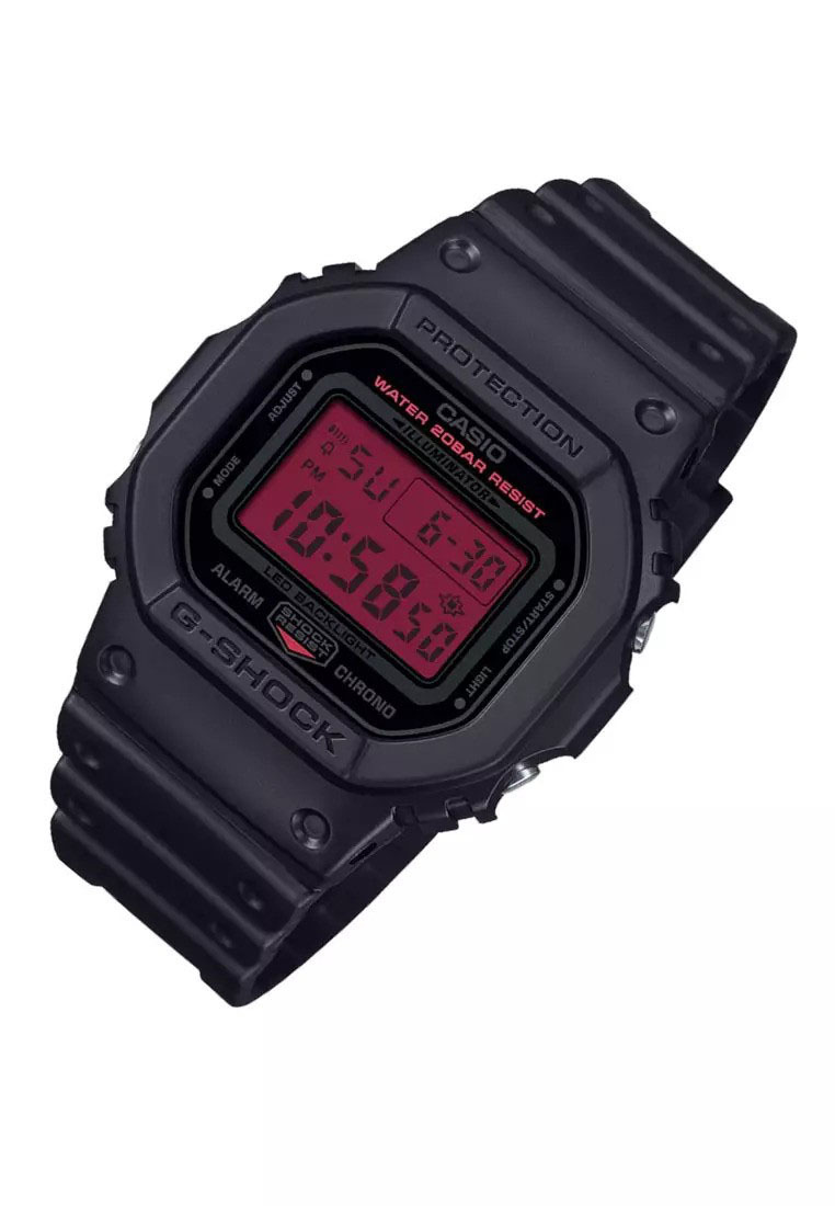 Casio G-Shock DW-5600BBR-1 Black & Red Digital Men's Watch DW5600BBR-1