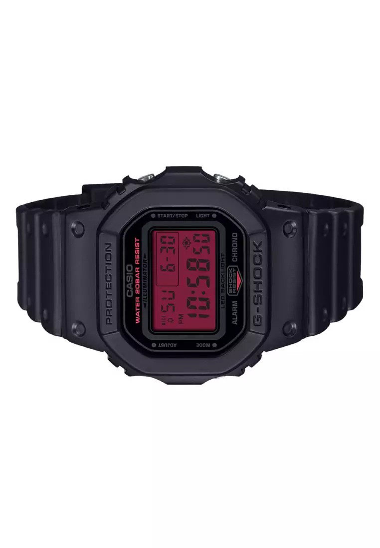 Casio G-Shock DW-5600BBR-1 Black & Red Digital Men's Watch DW5600BBR-1
