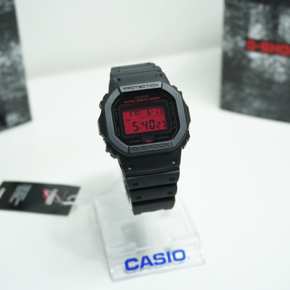 Casio G-Shock DW-5600BBR-1 Black & Red Digital Men's Watch DW5600BBR-1