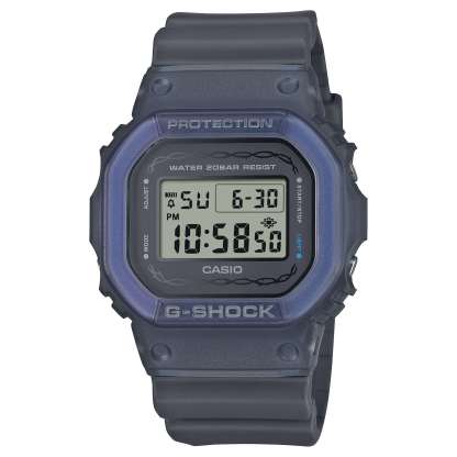 Casio G-Shock DW-5600RS-8 LED Backlight Men's Digital Watch (Grey & Blue) DW5600RS-8