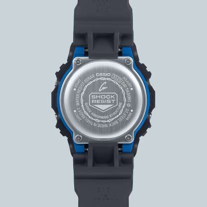 Casio G-Shock DW-5600RS-8 LED Backlight Men's Digital Watch (Grey & Blue) DW5600RS-8
