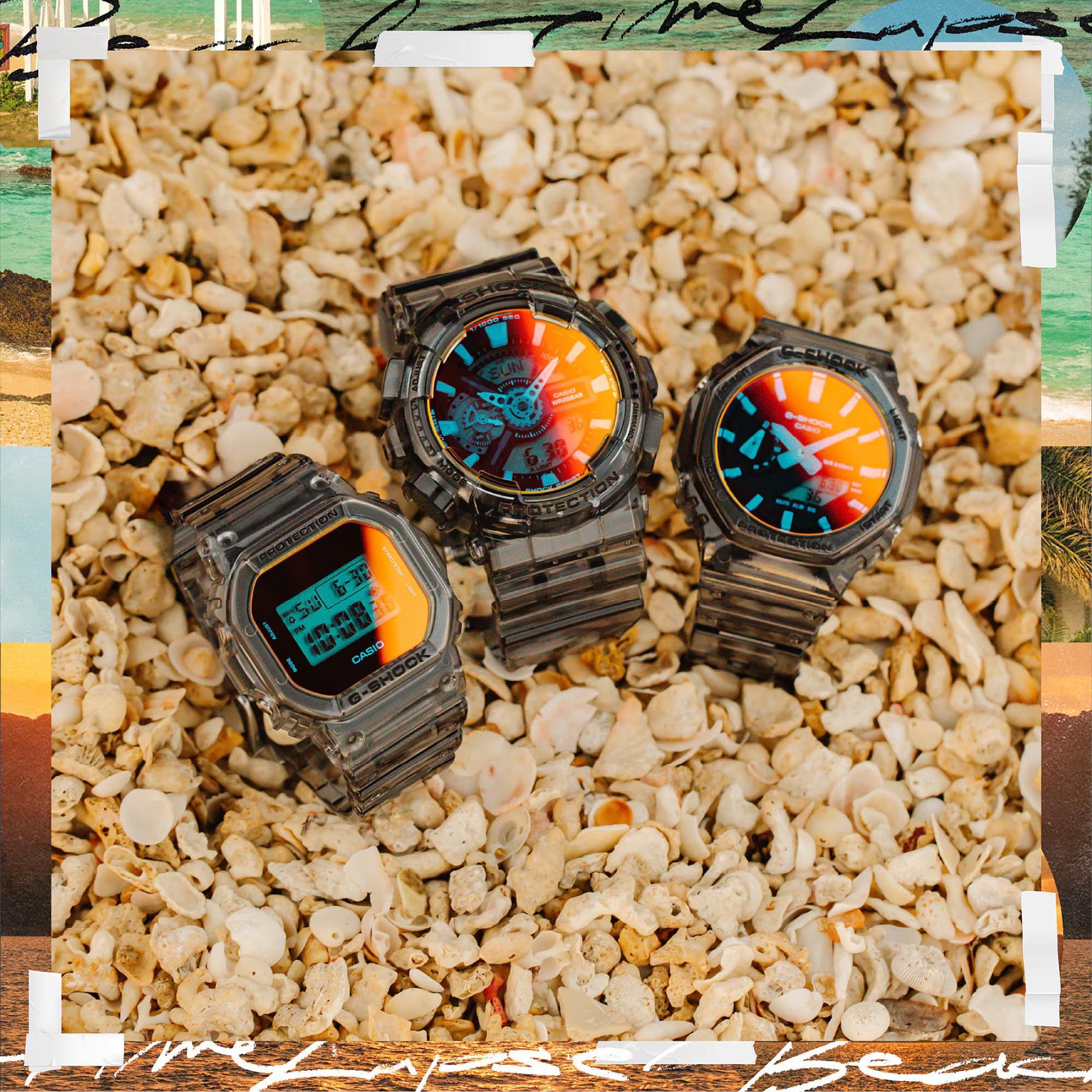 Casio G-Shock DW-5600TLS-8 Black & Orange LED Backlight Digital Men's Watch DW5600TLS-8