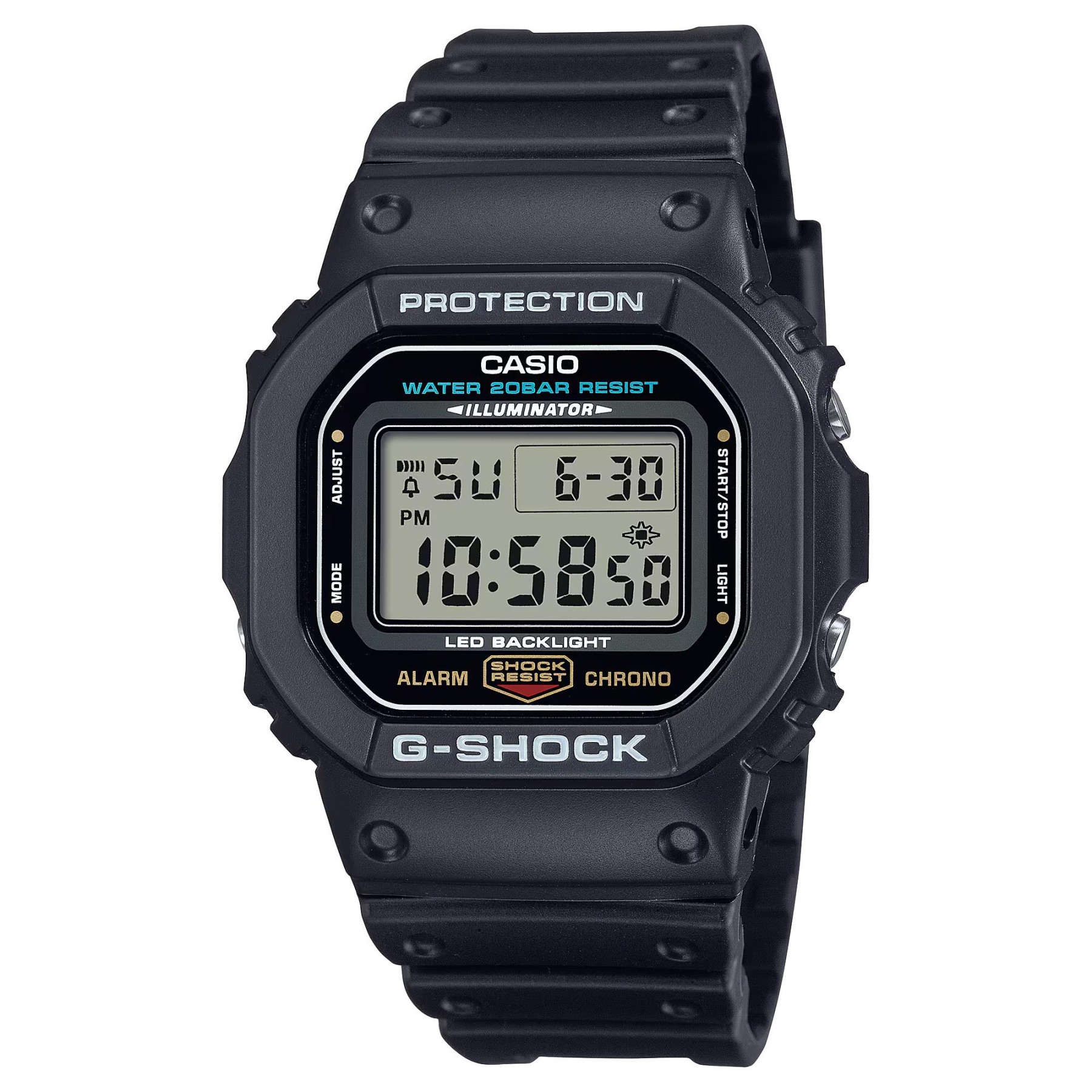 Casio G-Shock DW-5600UE-1 Classic Digital Men Watch (Black) DW5600UE-1