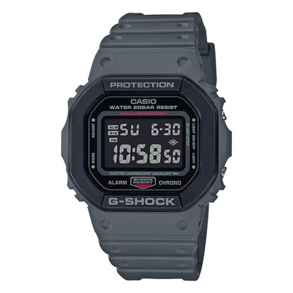 Casio G-Shock DW-5610SU-8 Square Face Digital Men's Watch (Dark Grey x Black)