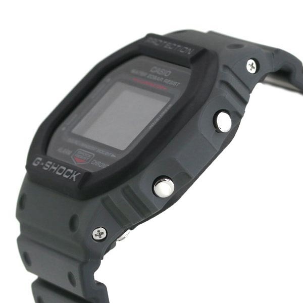 Casio G-Shock DW-5610SU-8 Square Face Digital Men's Watch (Dark Grey x Black)