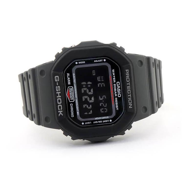 Casio G-Shock DW-5610SU-8 Square Face Digital Men's Watch (Dark Grey x Black)