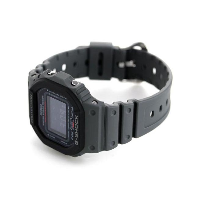 Casio G-Shock DW-5610SU-8 Square Face Digital Men's Watch (Dark Grey x Black)