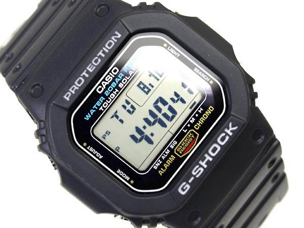 Casio G-Shock G-5600UE-1 Solar Digital Men's Watch (Black) G5600UE-1