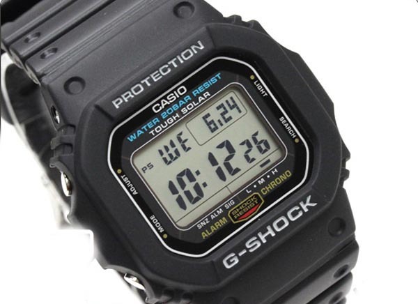 Casio G-Shock G-5600UE-1 Solar Digital Men's Watch (Black) G5600UE-1