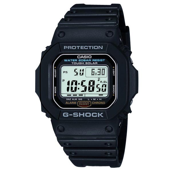 Casio G-Shock G-5600UE-1 Solar Digital Men's Watch (Black) G5600UE-1