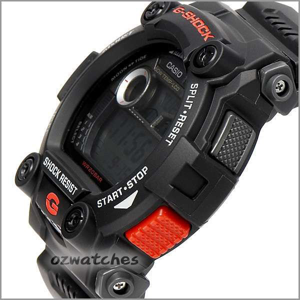 Casio G-Shock G-7900-1 Tide Graph Moon Data Digital Men Watch Black ozdigitalwatch.com.au