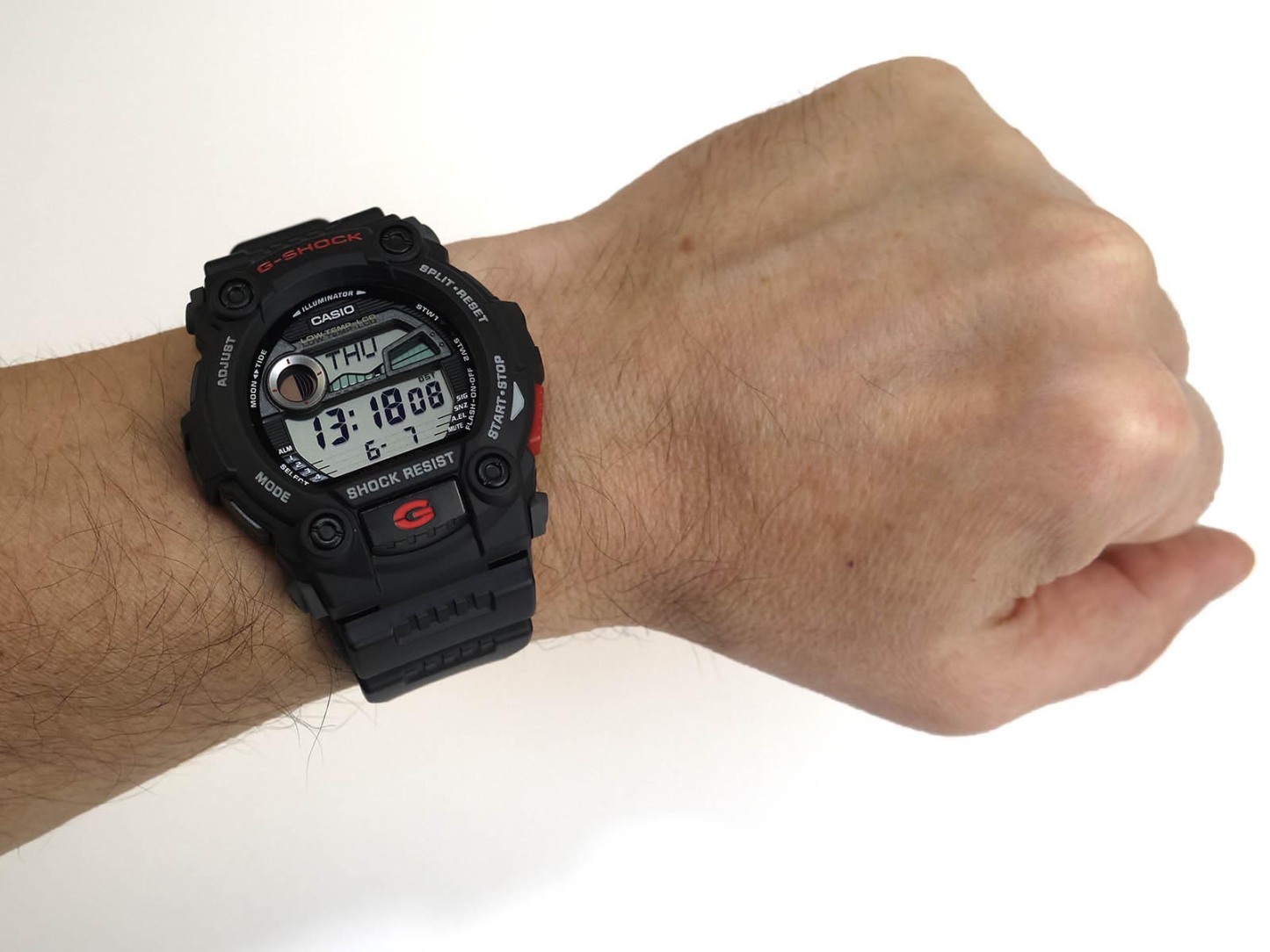 Casio G-Shock G-7900-1 Tide Graph Moon Data Digital Men Watch Black ozdigitalwatch.com.au