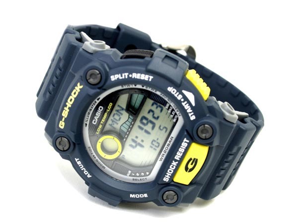 Casio G-Shock G-7900-2 Tide Graph Moon Data Digital Men Watch Blue ozDigitalWatch.com.au