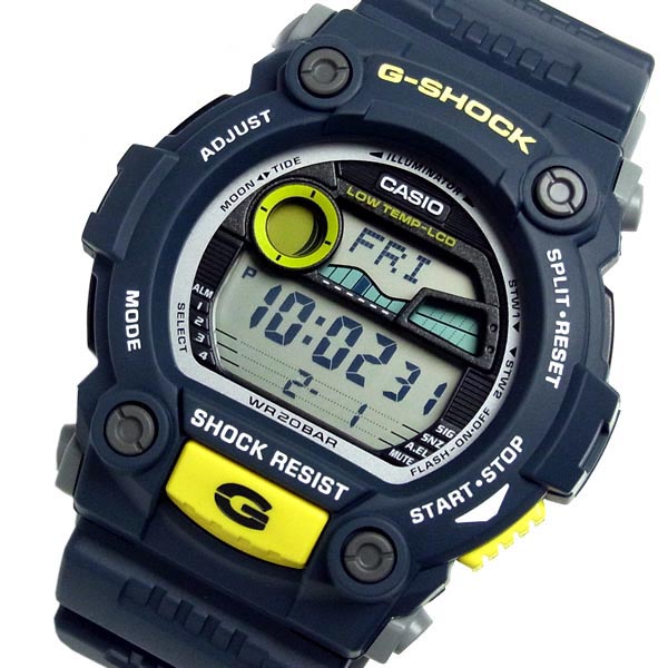 Casio G-Shock G-7900-2 Tide Graph Moon Data Digital Men's Watch (Blue) G7900-2