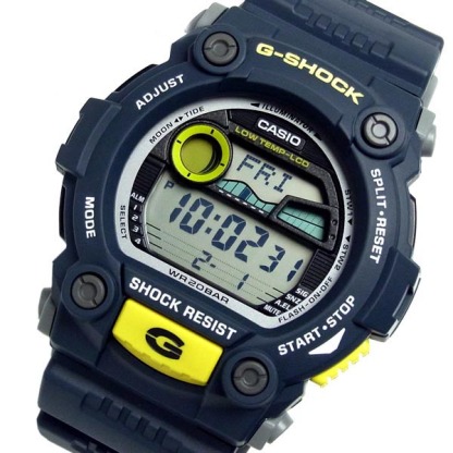 Casio G-Shock G-7900-2 Tide Graph Moon Data Digital Men's Watch (Blue) G7900-2
