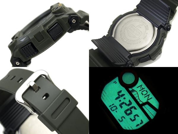 Casio G-Shock G-7900-3 Tide Graph Moon Data Digital Men Watch Green ozdigitalwatch.com.au