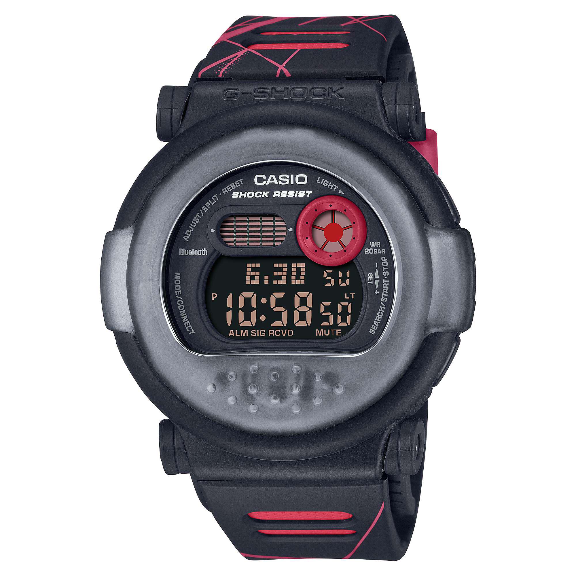 Casio G-Shock G-B001MVA-1 Double Bezel Capsule Mobile Link Men's Watch (Black) GB001MVA-1A