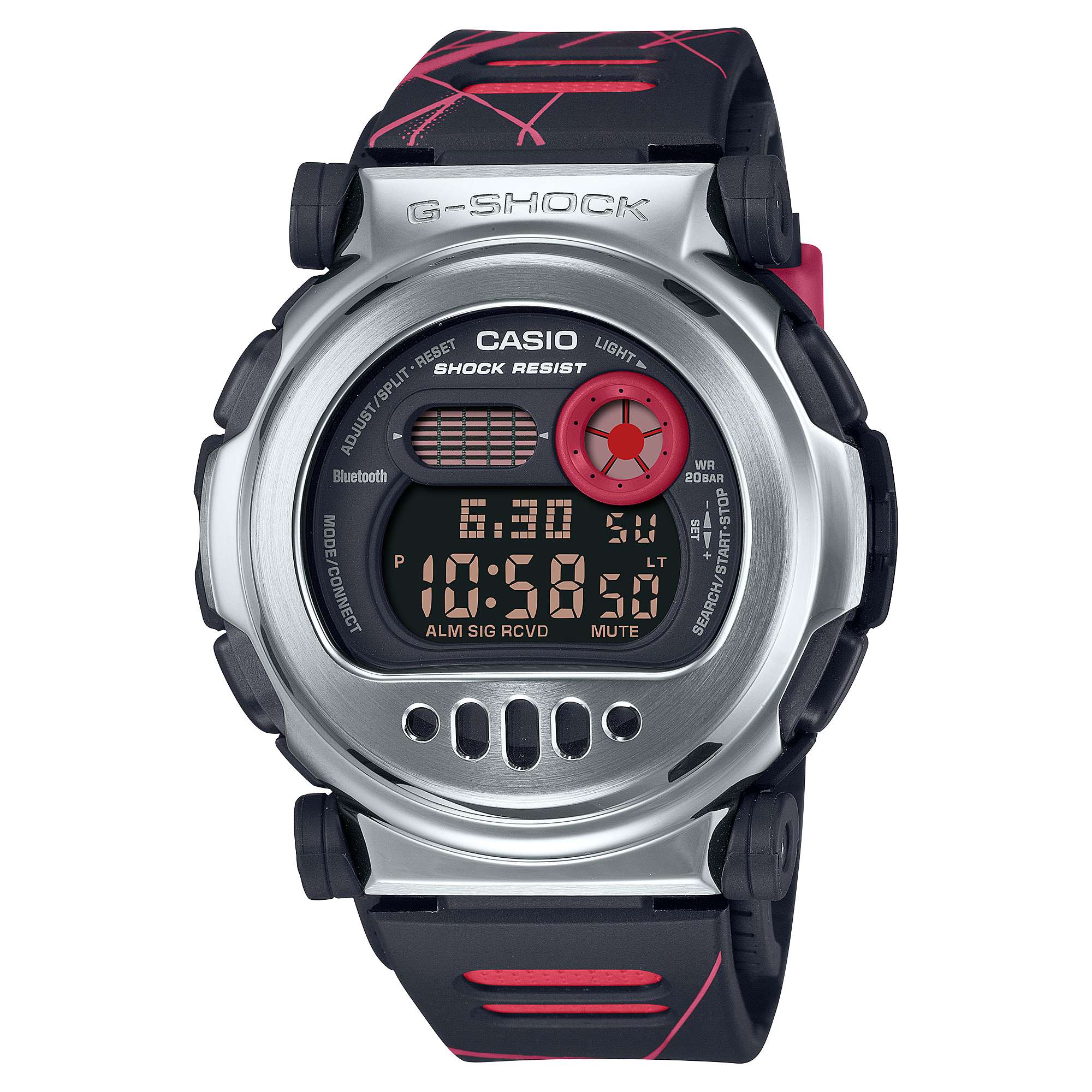 Casio G-Shock G-B001MVA-1 Double Bezel Capsule Mobile Link Men's Watch (Black) GB001MVA-1A