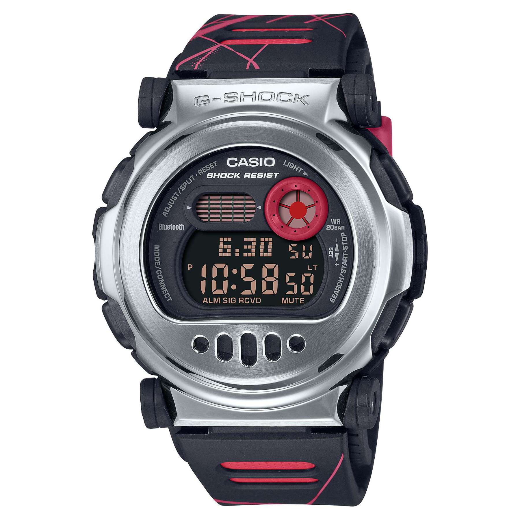 Casio G-Shock G-B001MVA-1 Double Bezel Capsule Mobile Link Men's Watch (Black) GB001MVA-1A