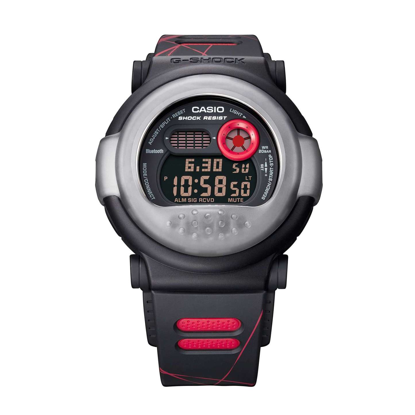 Casio G-Shock G-B001MVA-1 Double Bezel Capsule Mobile Link Men's Watch (Black) GB001MVA-1A