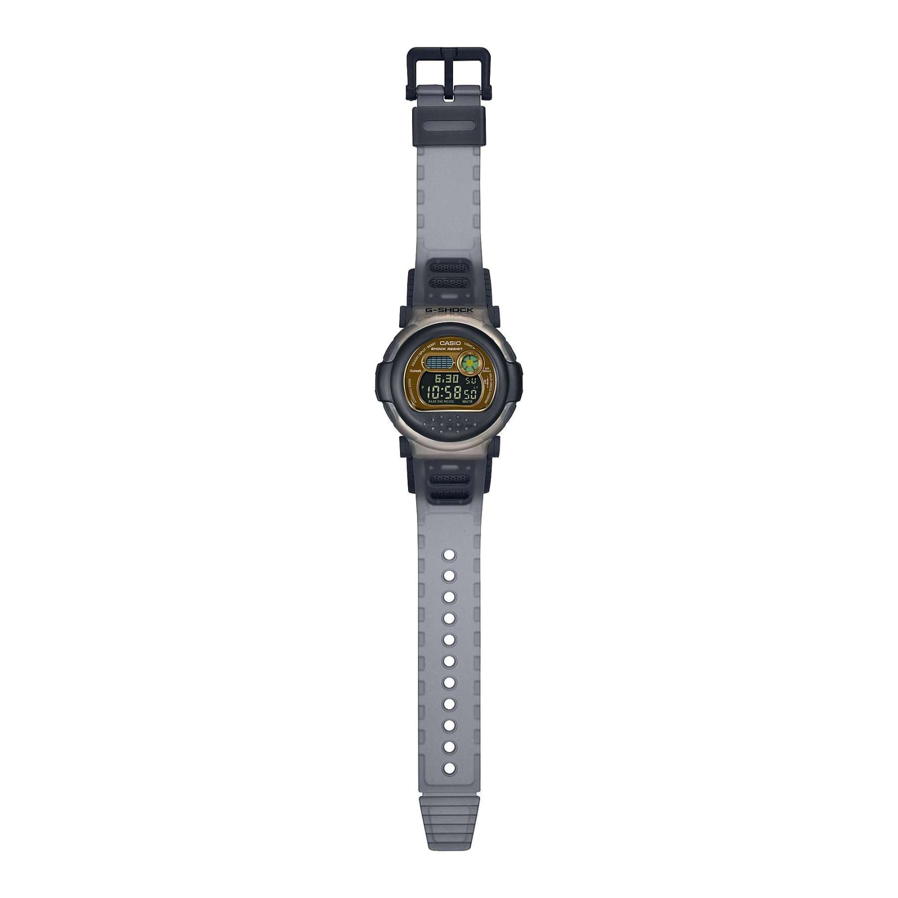 Casio G-Shock G-B001MVB-8 Double Bezel Capsule Smartphone Link Men's Watch (Gold & Grey)