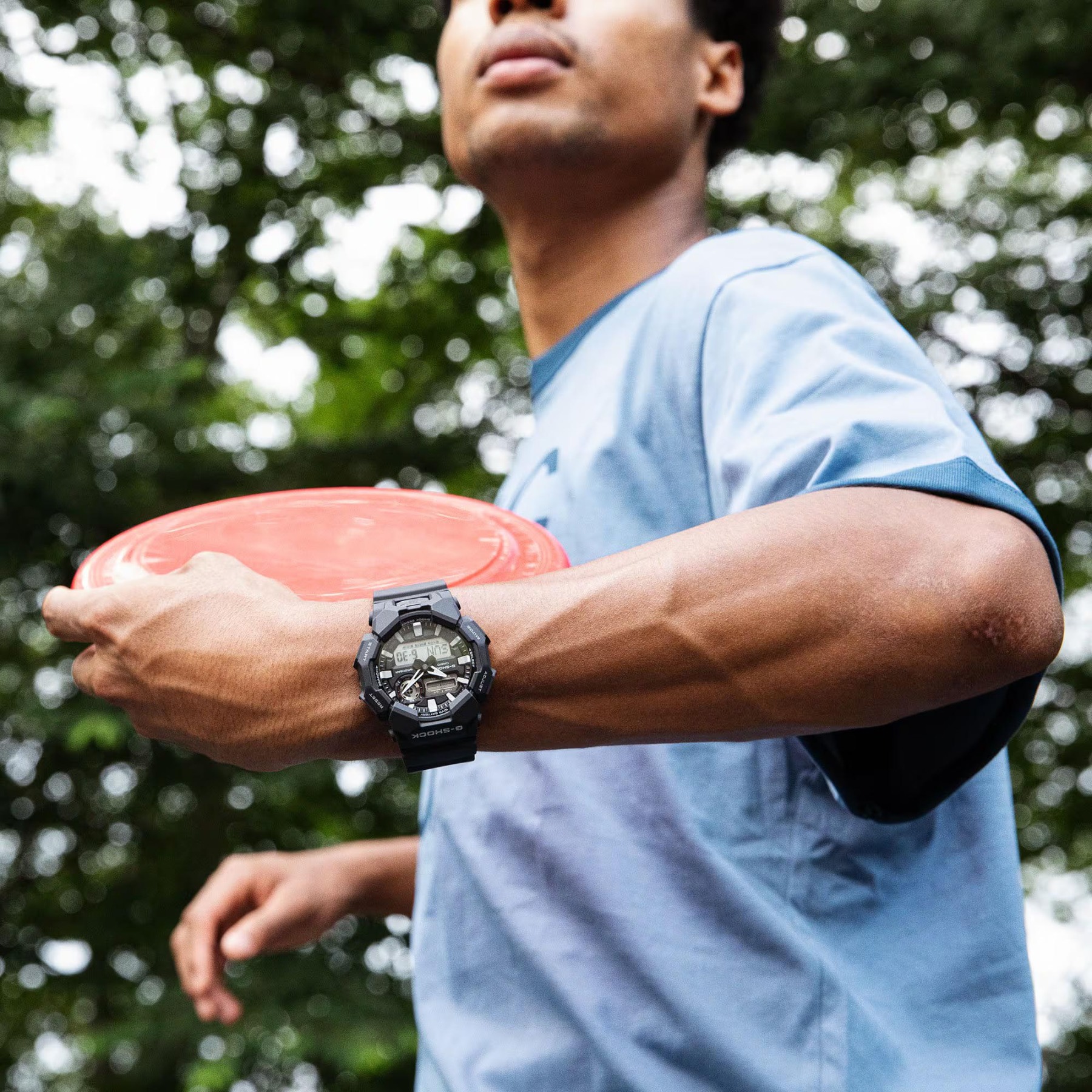 Casio G-Shock GA-010-1A Large Case 10-Year Battery Analog Digital Men's Watch (Black)